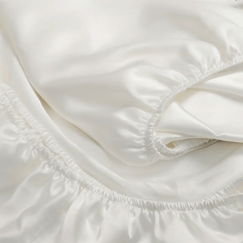 Drap-housse en soie