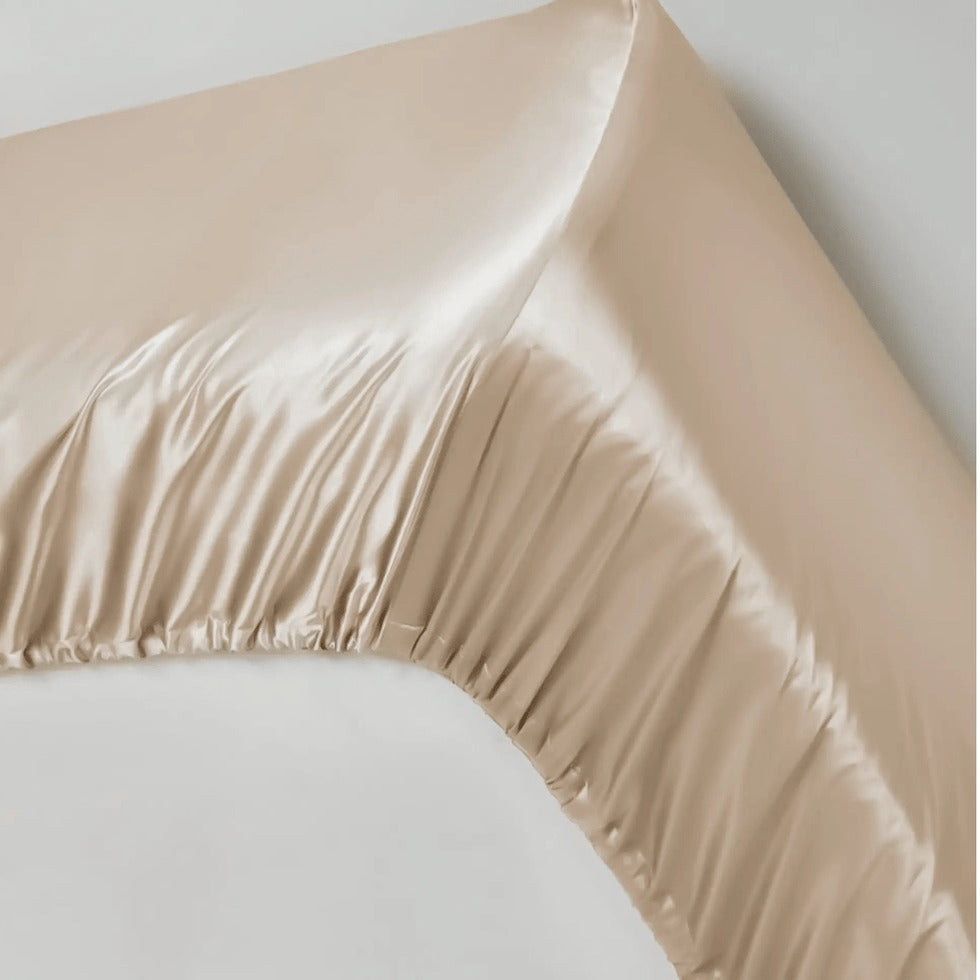 Drap-housse en soie