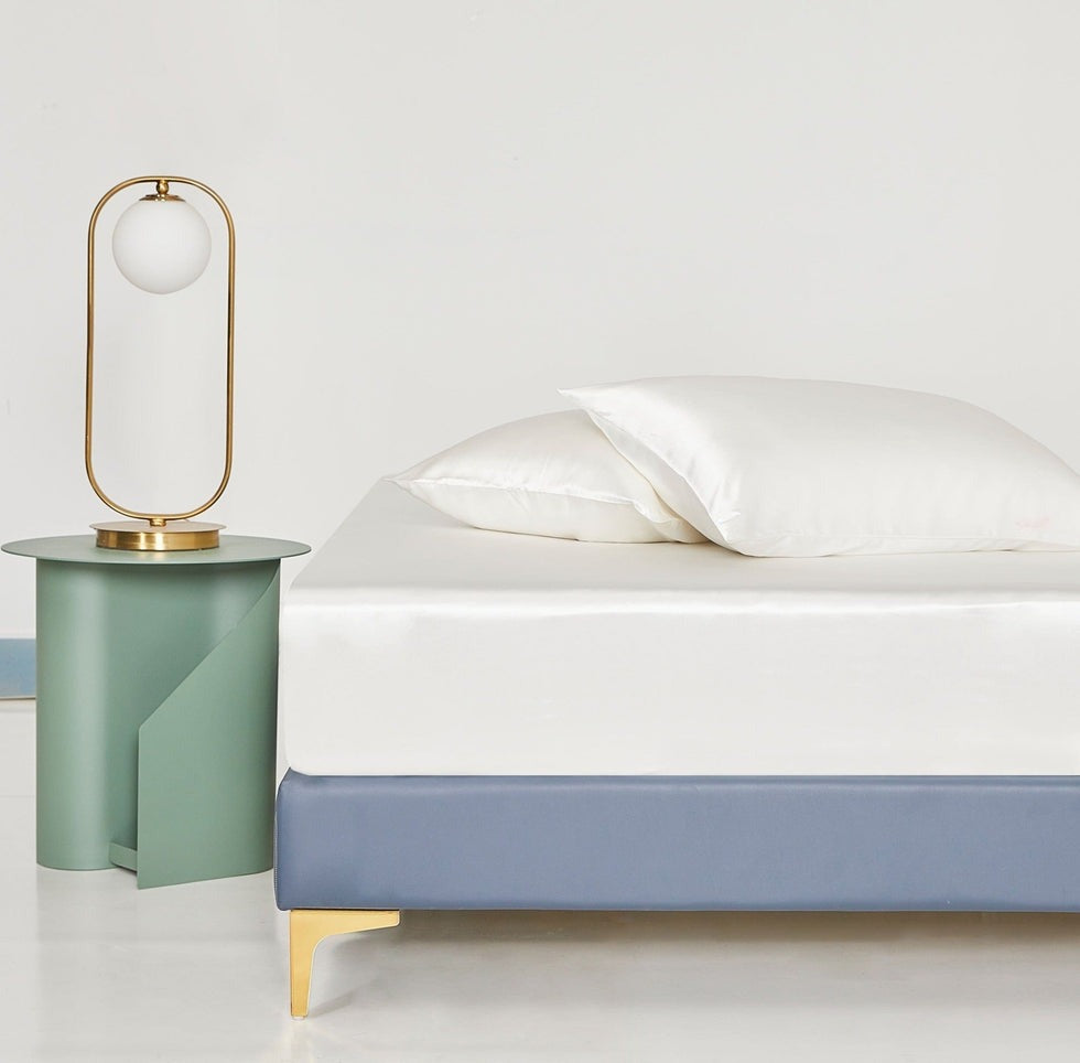 Drap-housse en soie