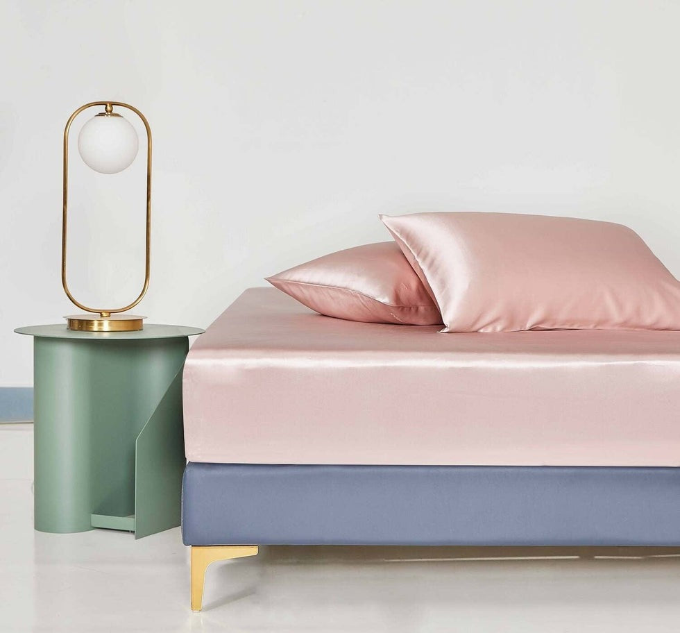 Drap-housse en soie