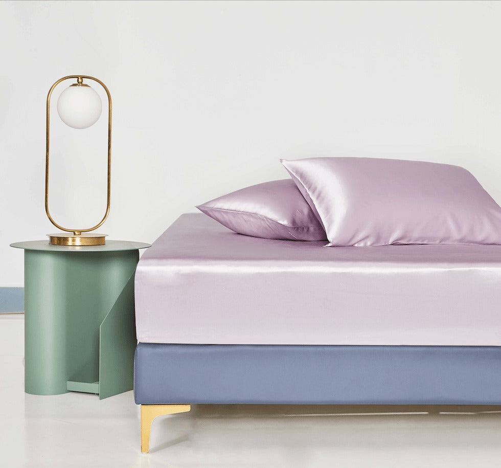 Drap-housse en soie