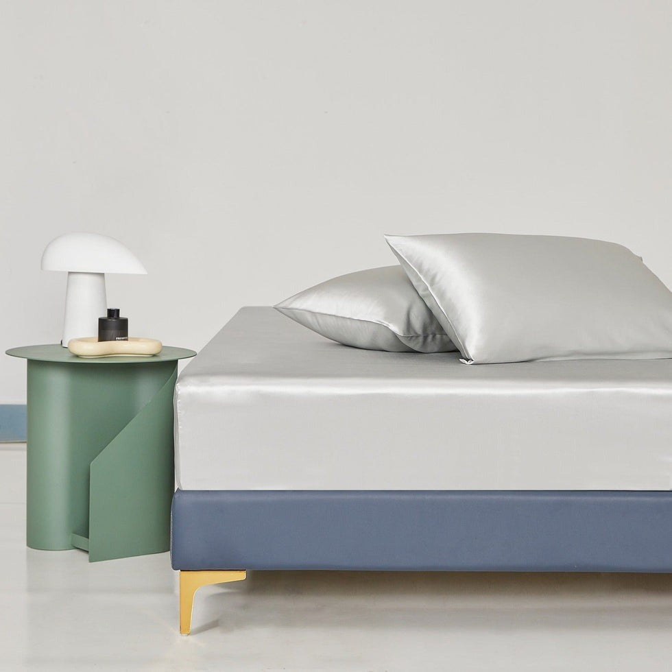 Drap-housse en soie