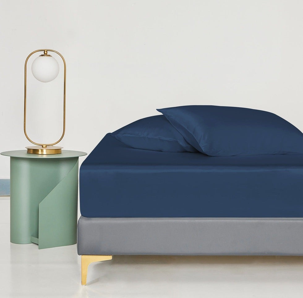 Drap-housse en soie